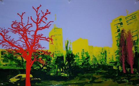 La Noue (l'arbre rouge)